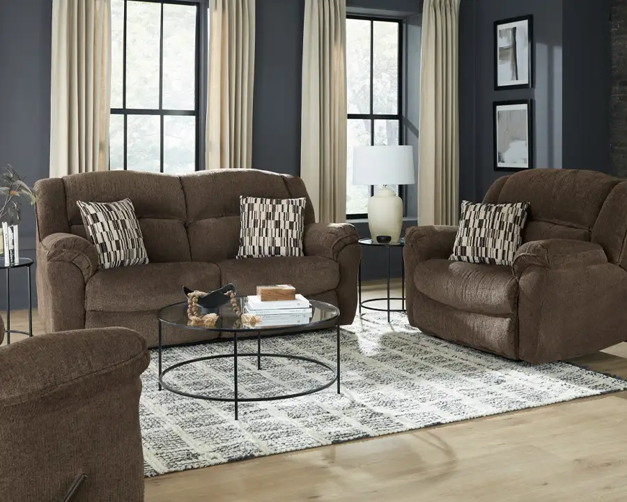 HomeStretch Cyclone Manual Reclining Sofa
